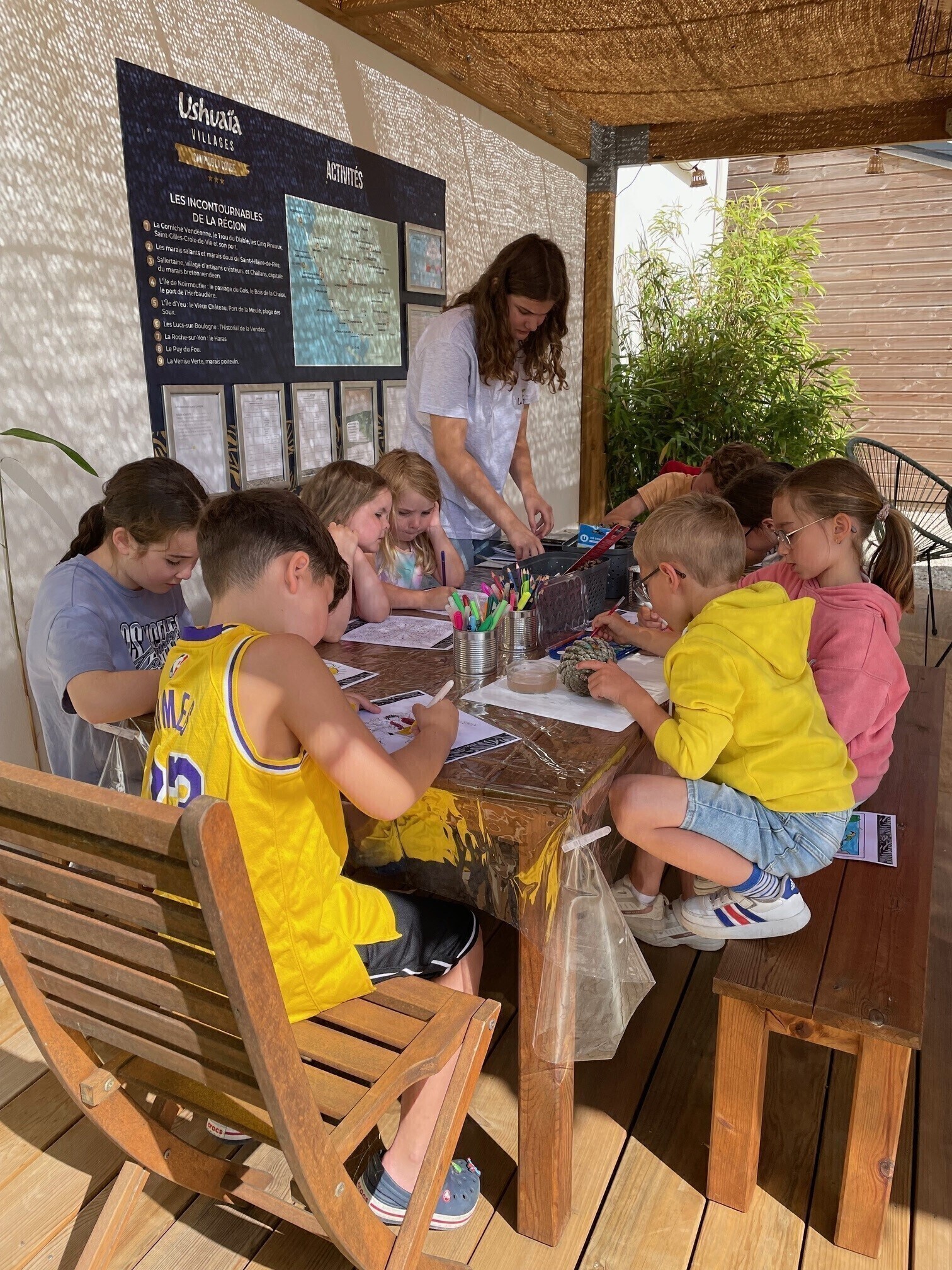 atelier créatif camping la conge