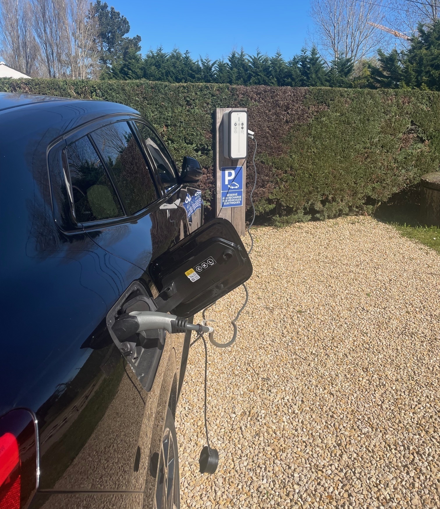 borne de recharge pour vehicule electrique