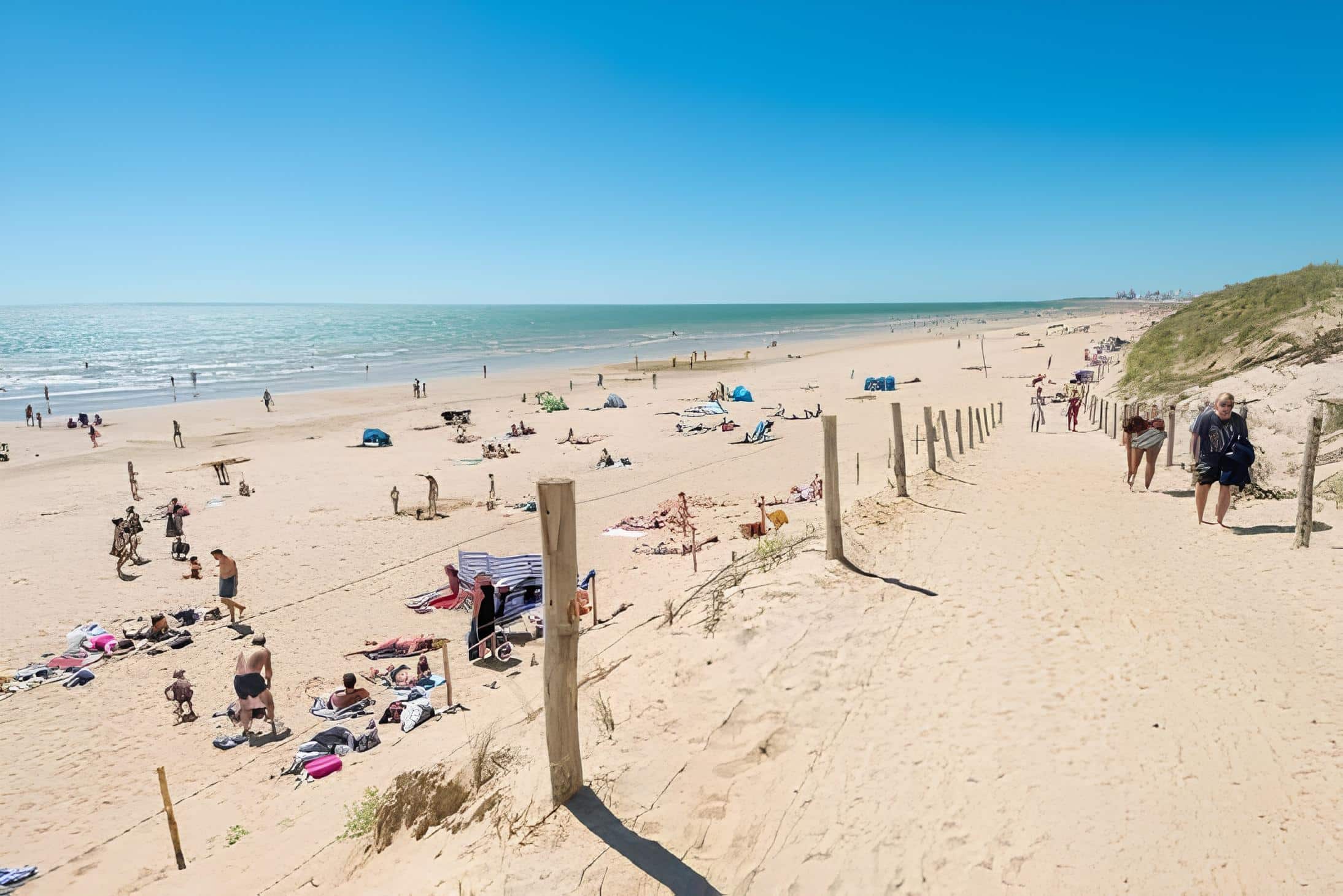La conge camping à 900 mètres de la plage
