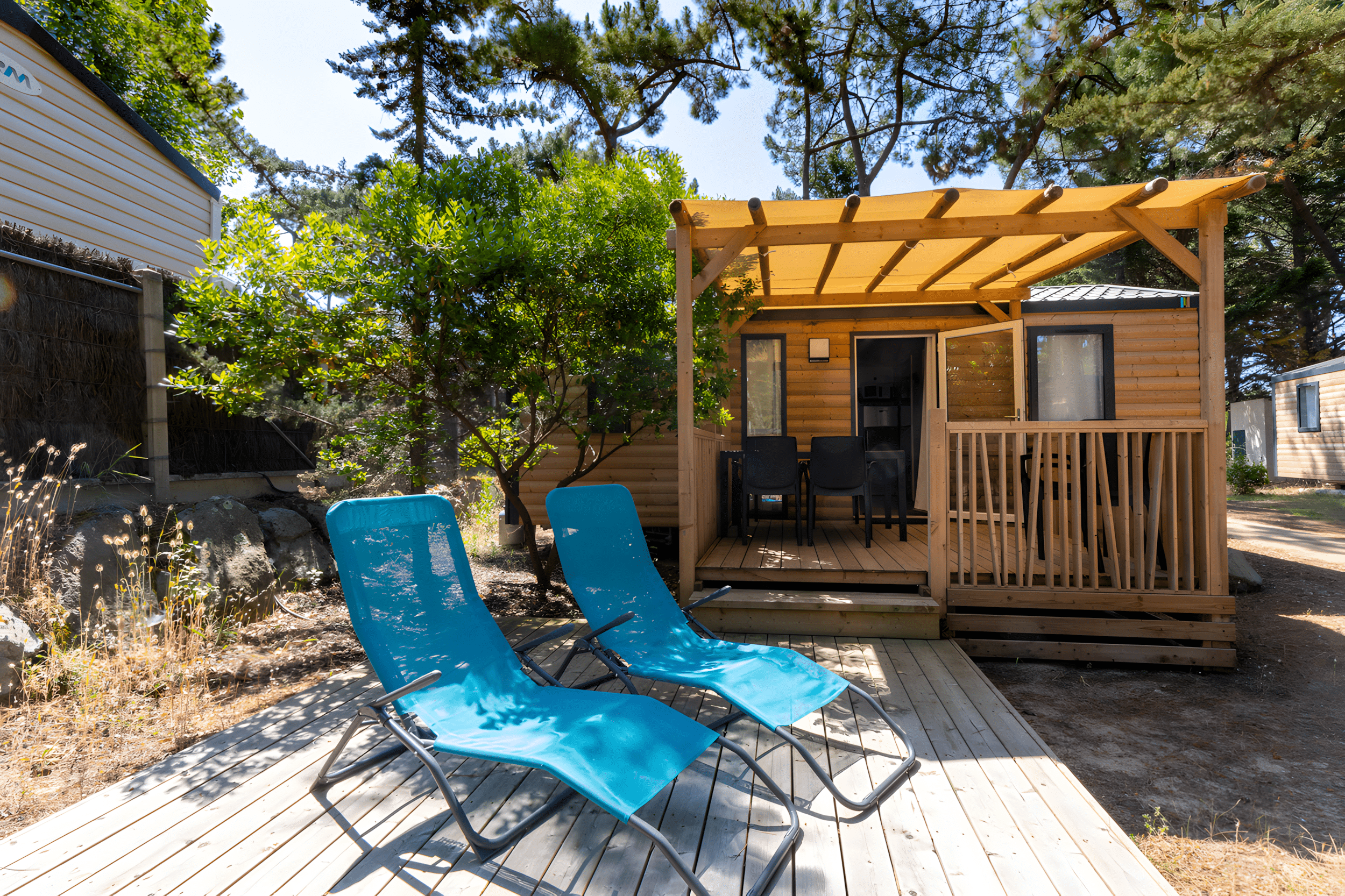 camping avec location mobil home vendée