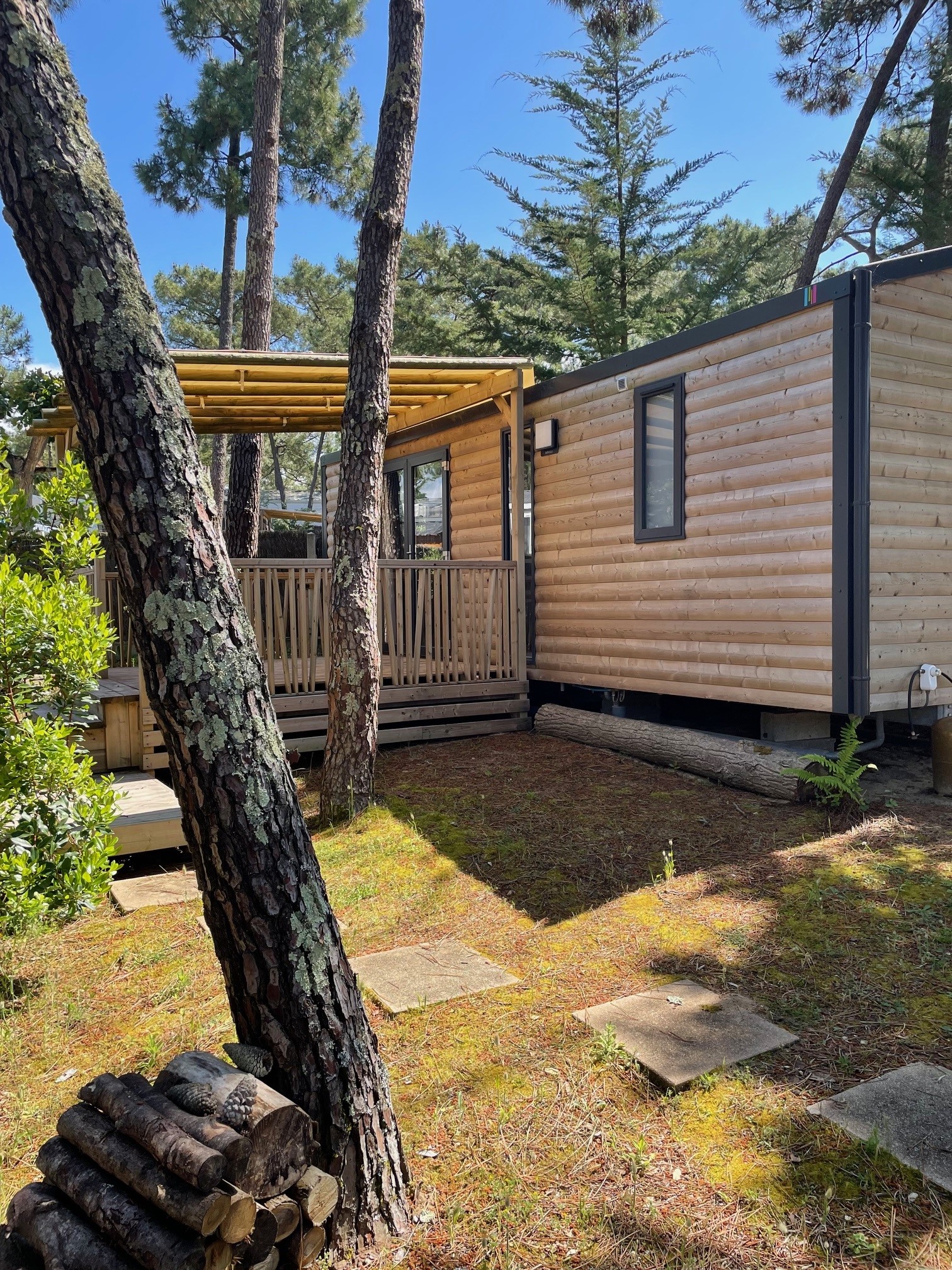 mobil home camping la conge en vendée